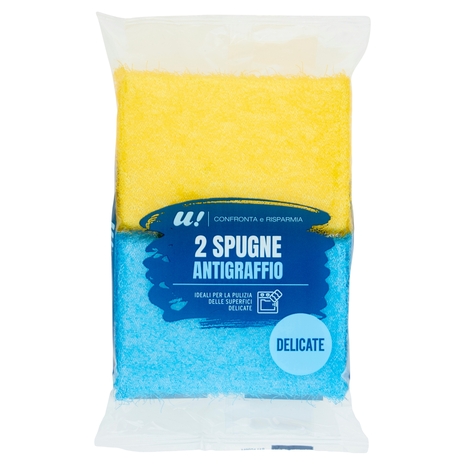 2 Spugne Antigraffio Delicate U! Confronta e Risparmia